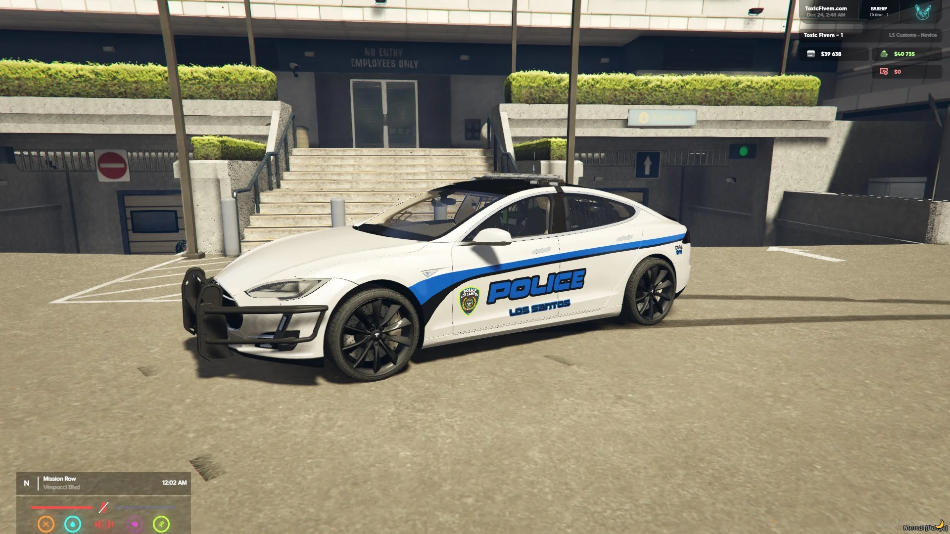 Tesla Model S LSPD – Futuristic Electric Police Car for FiveM Tesla Model S LSPD – Futuristic Electric Police Car for FiveM