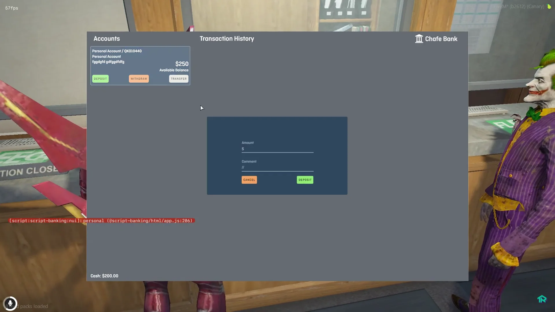 NoPixel Inspired Banking