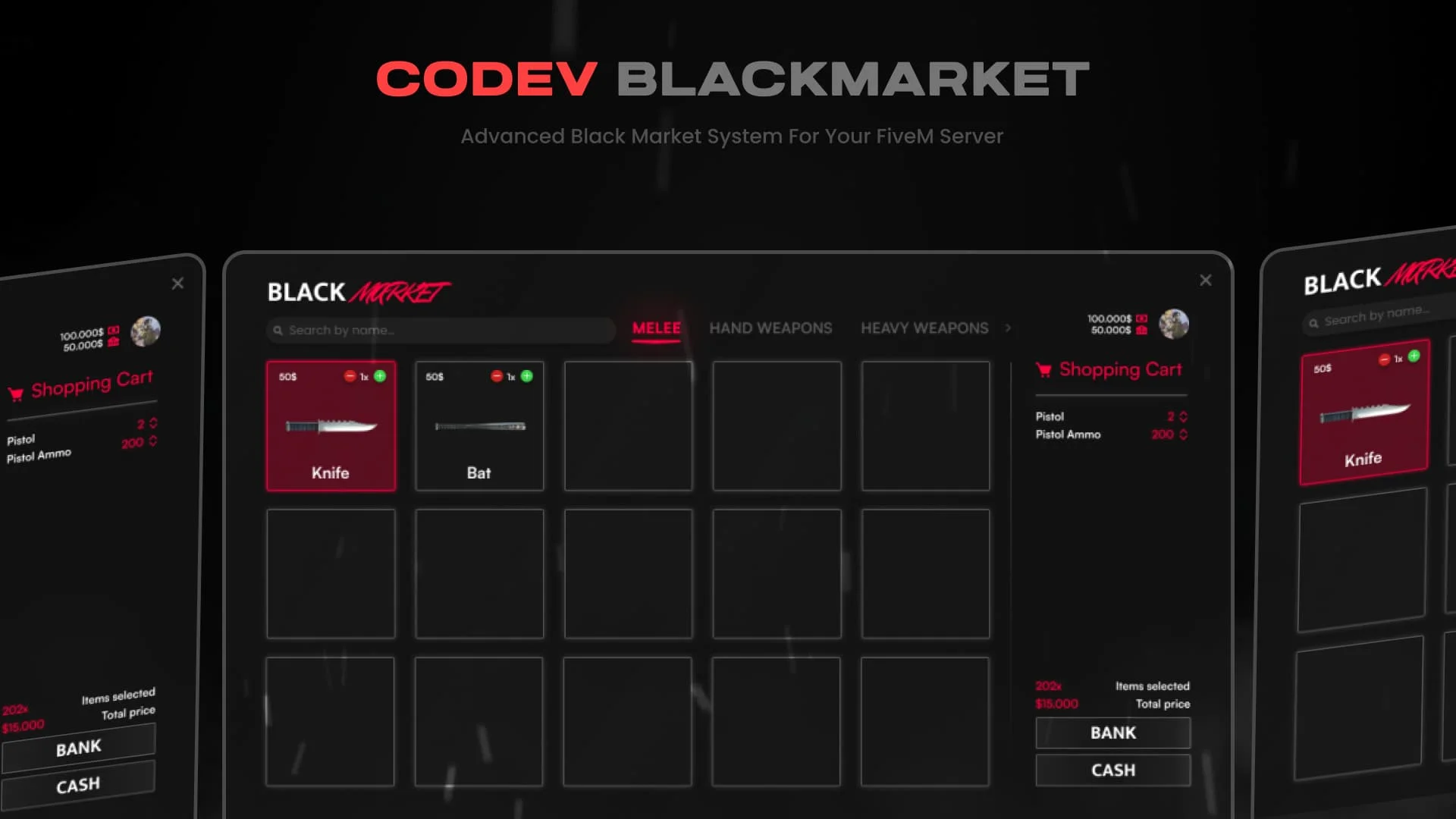 FiveM CODEV Marketplace Script – Secure Player Trading for QB & Esx FiveM CODEV Marketplace Script – Secure Player Trading for QB & Esx