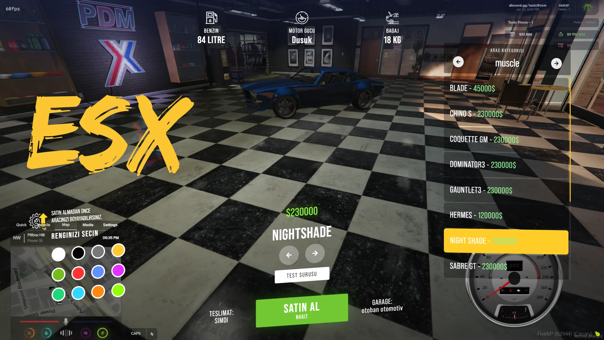 FiveM ESX Legacy Vehicle Shop – Car Dealership Script FiveM ESX Legacy Vehicle Shop – Car Dealership Script