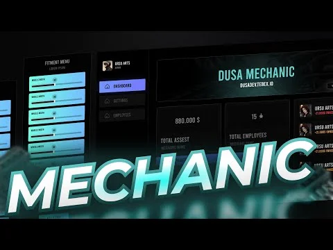 FiveM Mechanic, Tunerchip, and Crafting Script for ESX & QBCore FiveM Mechanic, Tunerchip, and Crafting Script for ESX & QBCore