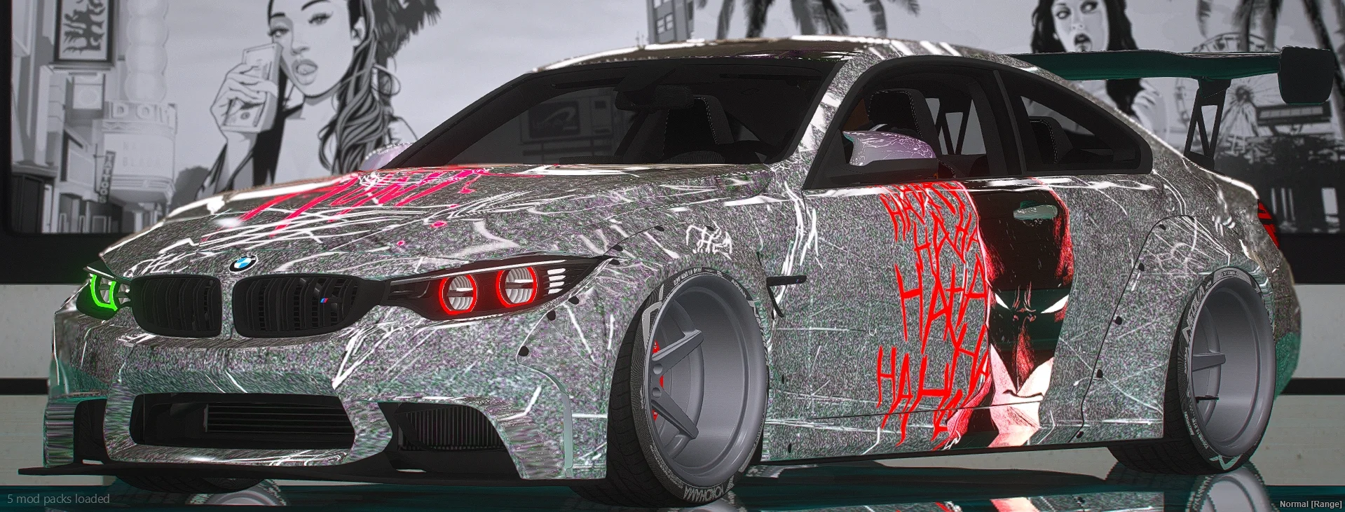 BMW M4 BatJoker Edition for FiveM – Animated Custom Vehicle