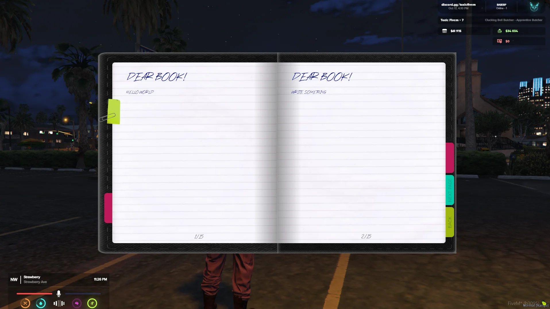 FiveM NoPixel 4.0 Notebook – QB-Core Script FiveM NoPixel 4.0 Notebook – QB-Core Script