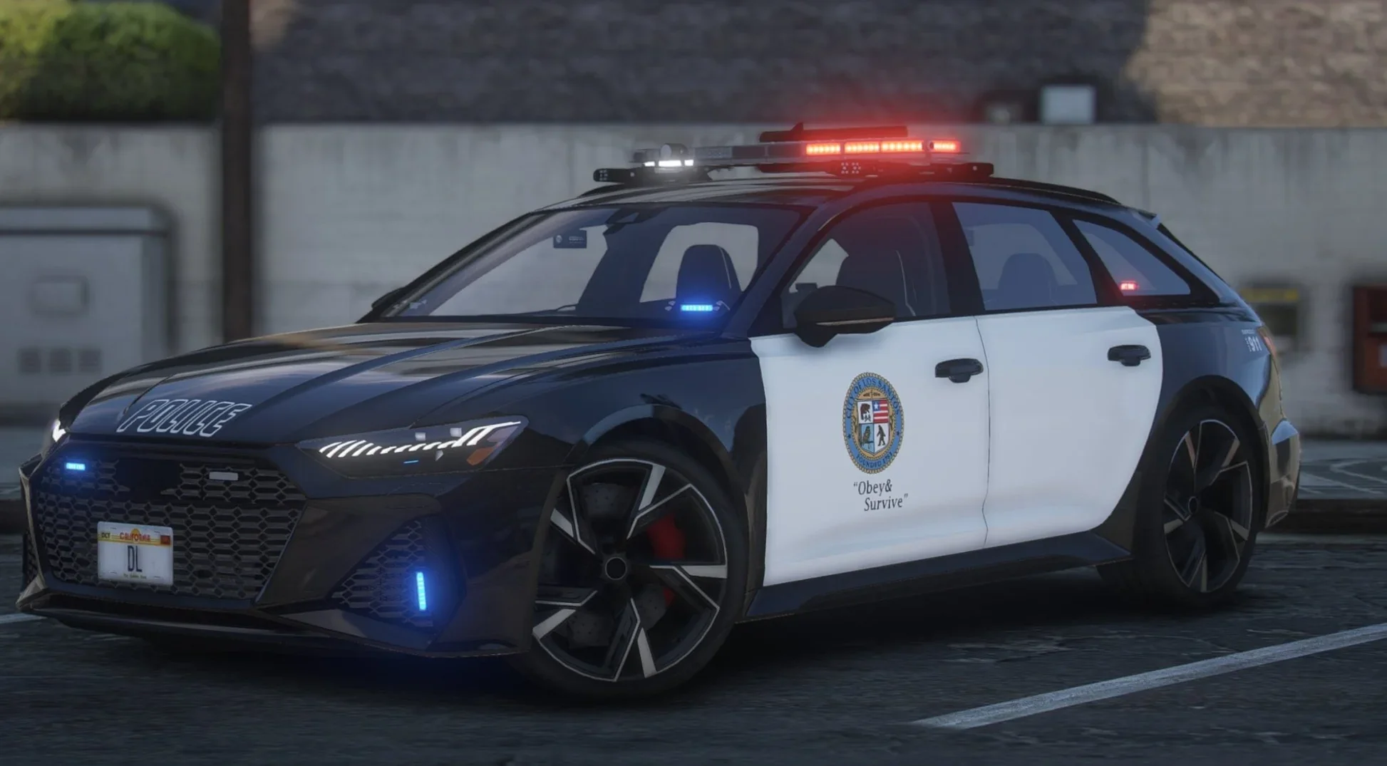 FiveM LSPD Audi – High-Speed Police Car