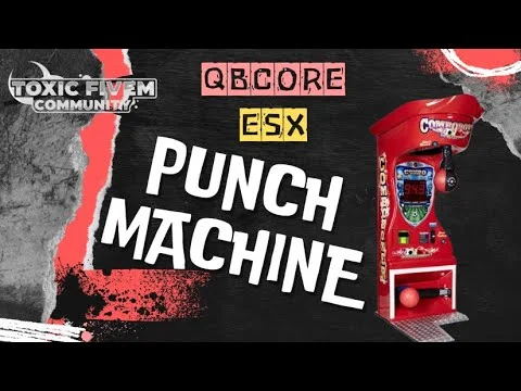 FiveM Punch Machine Script – ESX & QB-Core FiveM Punch Machine Script – ESX & QB-Core