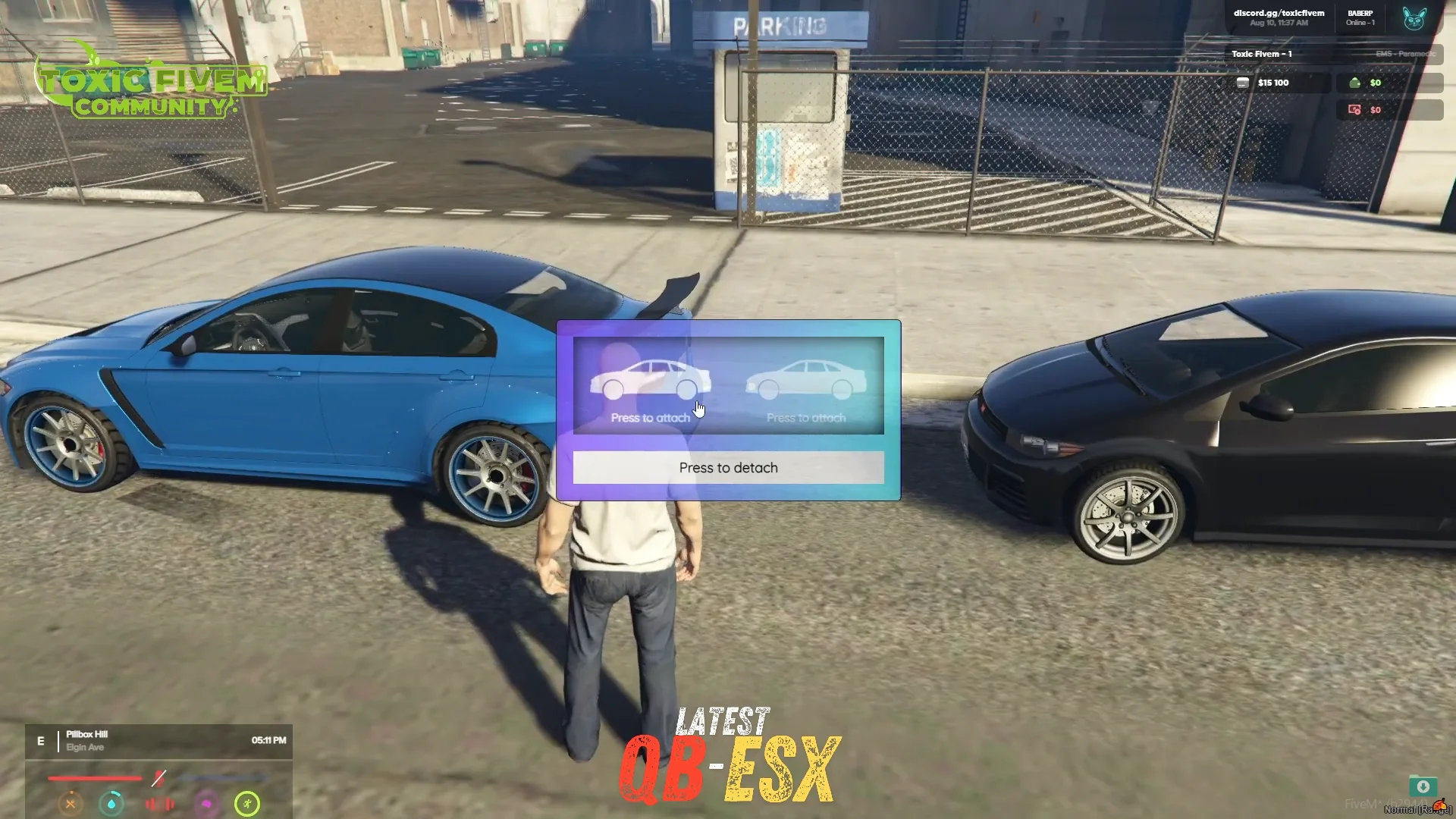FiveM Towing Rope Script for ESX & QBCore FiveM Towing Rope Script for ESX & QBCore